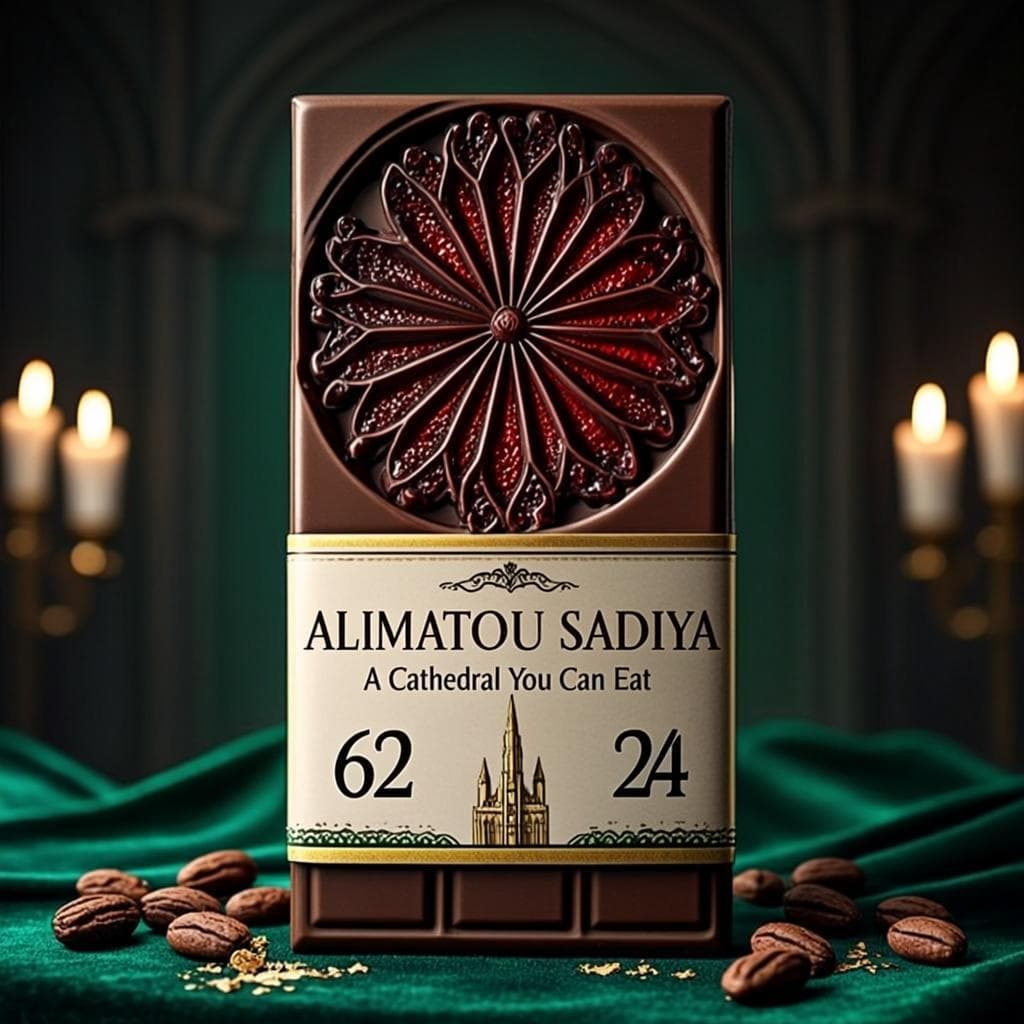 Rosace Écarlate — Maison ALIMATOU SADIYA