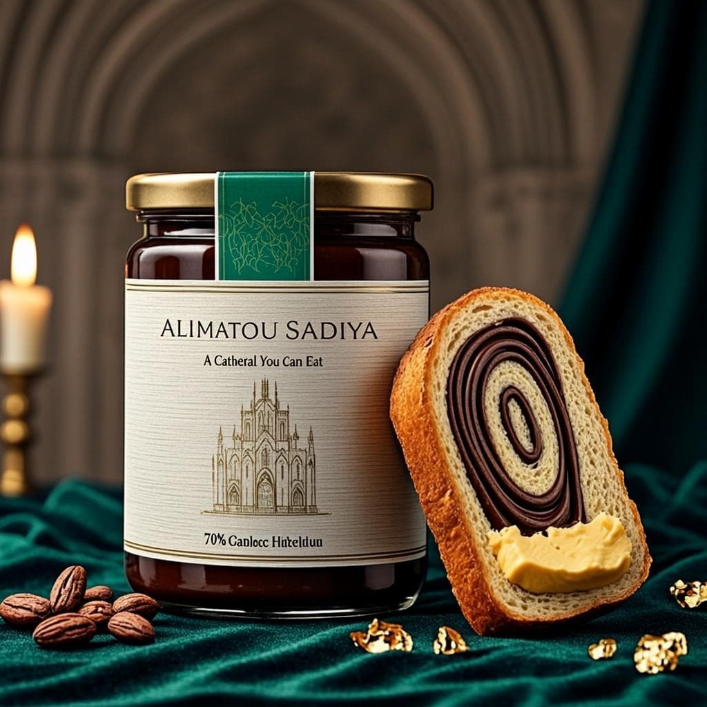 Ganache à Tartiner Rosace — Maison ALIMATOU SADIYA